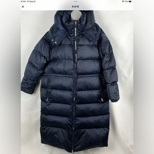 - - TORY BURCH Satin finish Puffer Jacket Sz XL/TG # Rare Find winter,travel